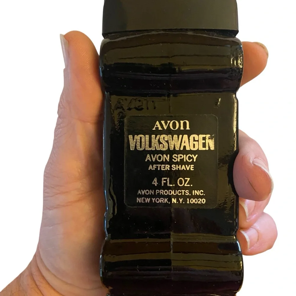 Lot of 4 Vintage AVON Volkswagen & Porsche Car Van Cologne Bottle Lot